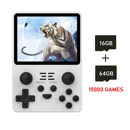 POWKIDDY RGB20S Handheld Game Console 3.5Inch IPS Screen RK3326 Open Source System Retro Game Player with 25000+Games Kids Gifts