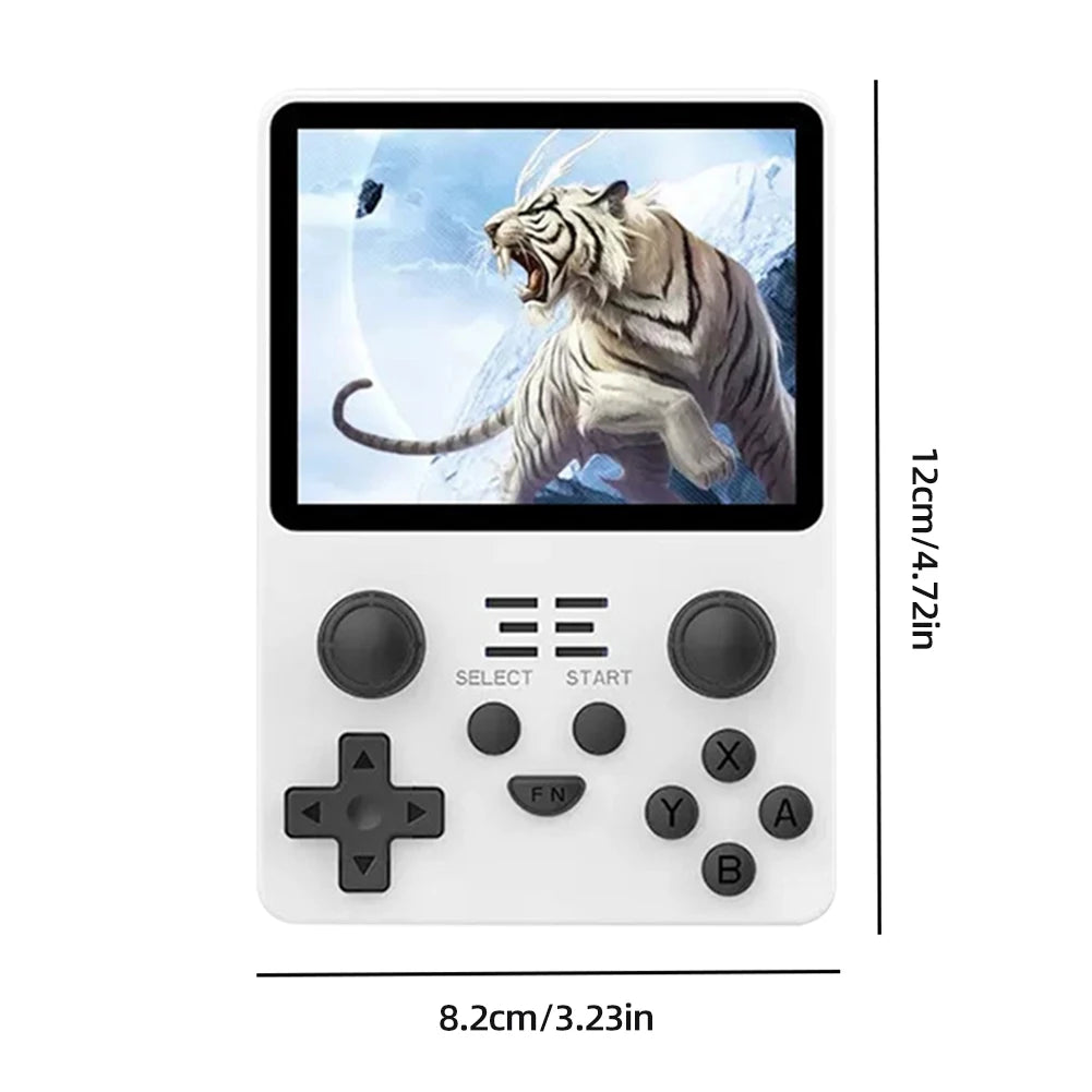 POWKIDDY RGB20S Handheld Game Console 3.5Inch IPS Screen RK3326 Open Source System Retro Game Player with 25000+Games Kids Gifts