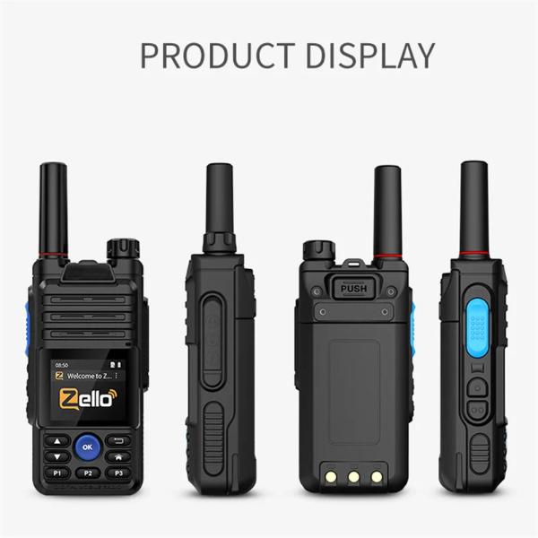 Real Ptt Radio Long Range Transceiver Realptt & Zello Walkie Talkie 4G Poc Radio WIFI GPS Radio Android Walkie Talkie 5000Km