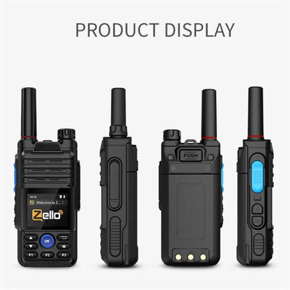 Real Ptt Radio Long Range Transceiver Realptt & Zello Walkie Talkie 4G Poc Radio WIFI GPS Radio Android Walkie Talkie 5000Km