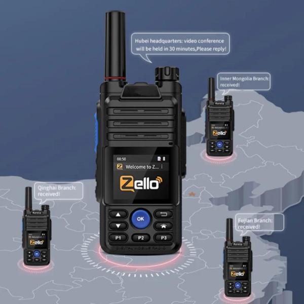 Real Ptt Radio Long Range Transceiver Realptt & Zello Walkie Talkie 4G Poc Radio WIFI GPS Radio Android Walkie Talkie 5000Km