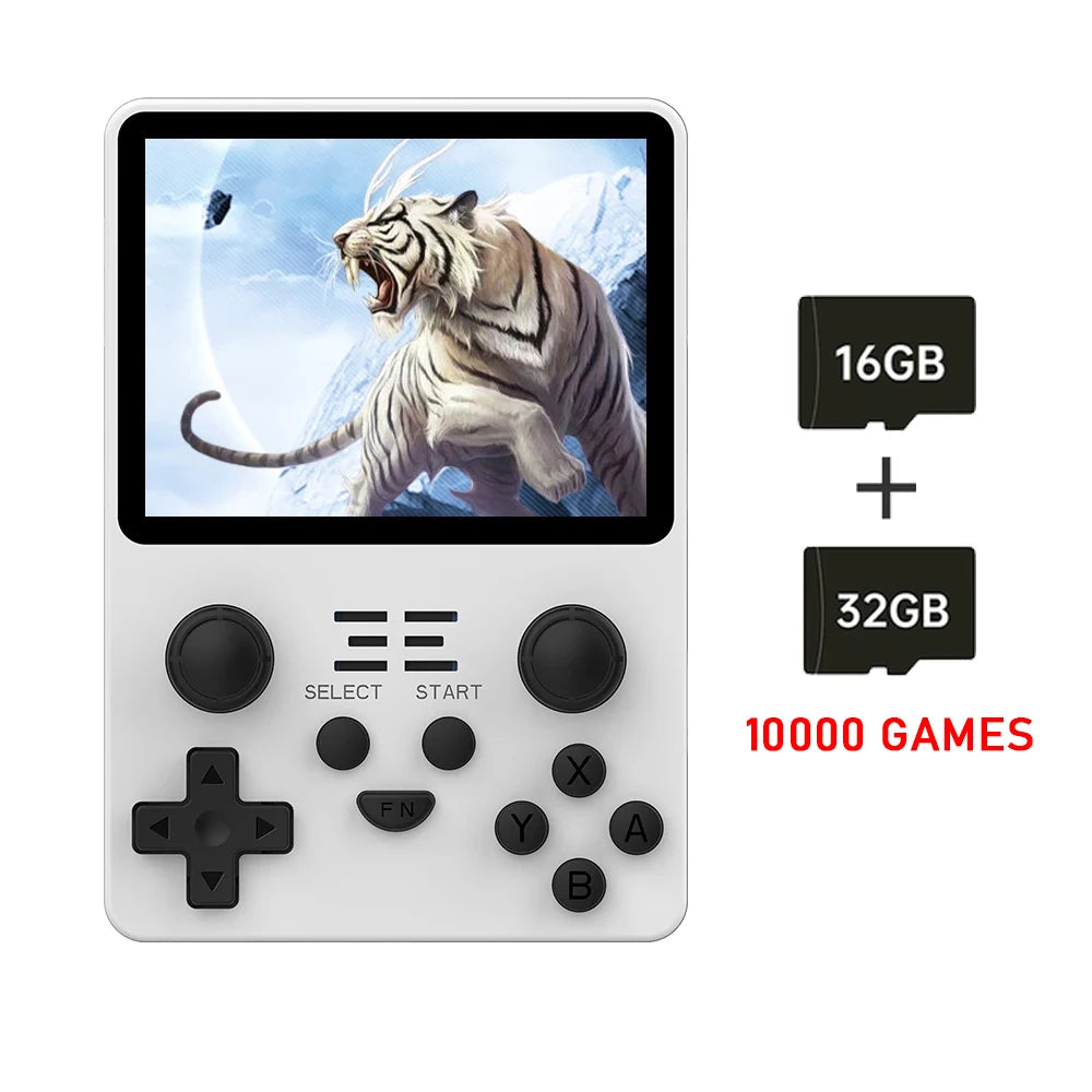 POWKIDDY RGB20S Handheld Game Console 3.5Inch IPS Screen RK3326 Open Source System Retro Game Player with 25000+Games Kids Gifts