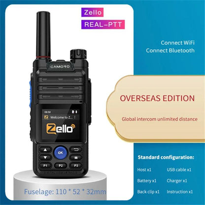 Real Ptt Radio Long Range Transceiver Realptt & Zello Walkie Talkie 4G Poc Radio WIFI GPS Radio Android Walkie Talkie 5000Km