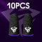 10Pcs Mobile Game Fingertip Gloves for PUBG Gamer Sweatproof Anti-Slip Touch Screen Finger Sleeve Breathable Gaming Finger Cover