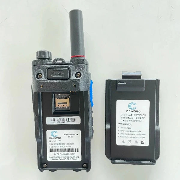 Real Ptt Radio Long Range Transceiver Realptt & Zello Walkie Talkie 4G Poc Radio WIFI GPS Radio Android Walkie Talkie 5000Km