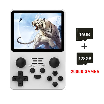 POWKIDDY RGB20S Handheld Game Console 3.5Inch IPS Screen RK3326 Open Source System Retro Game Player with 25000+Games Kids Gifts